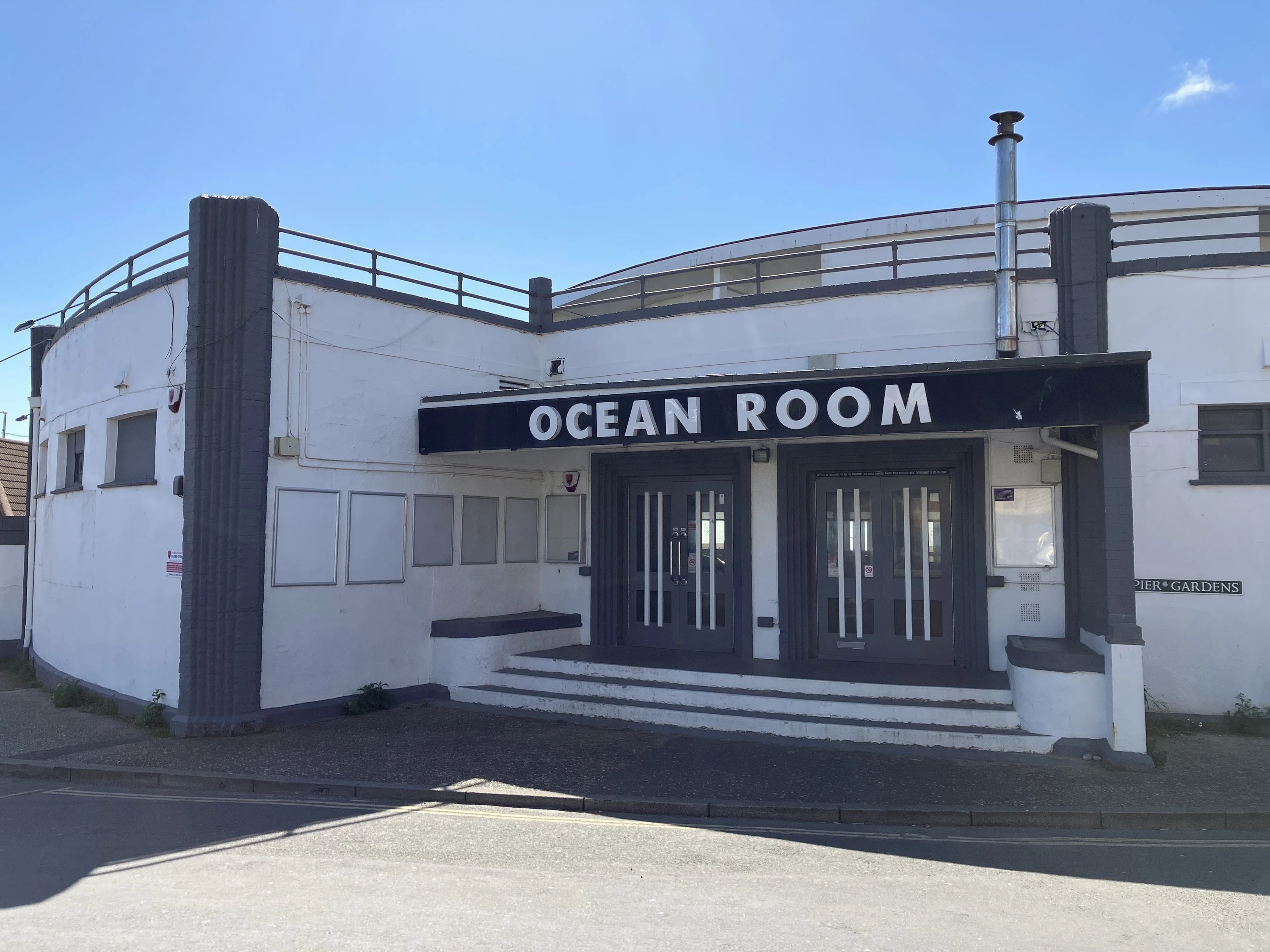 The current Ocean Room building in Gorleston 