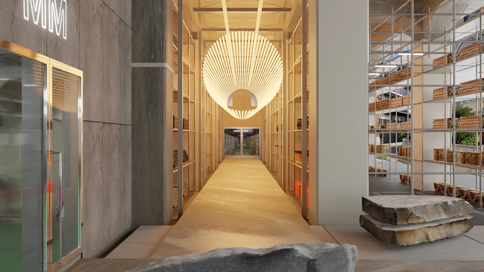 &lsquo;Static Lights: Alignment&rsquo; by Takuro Tamayama @MM STORAGE