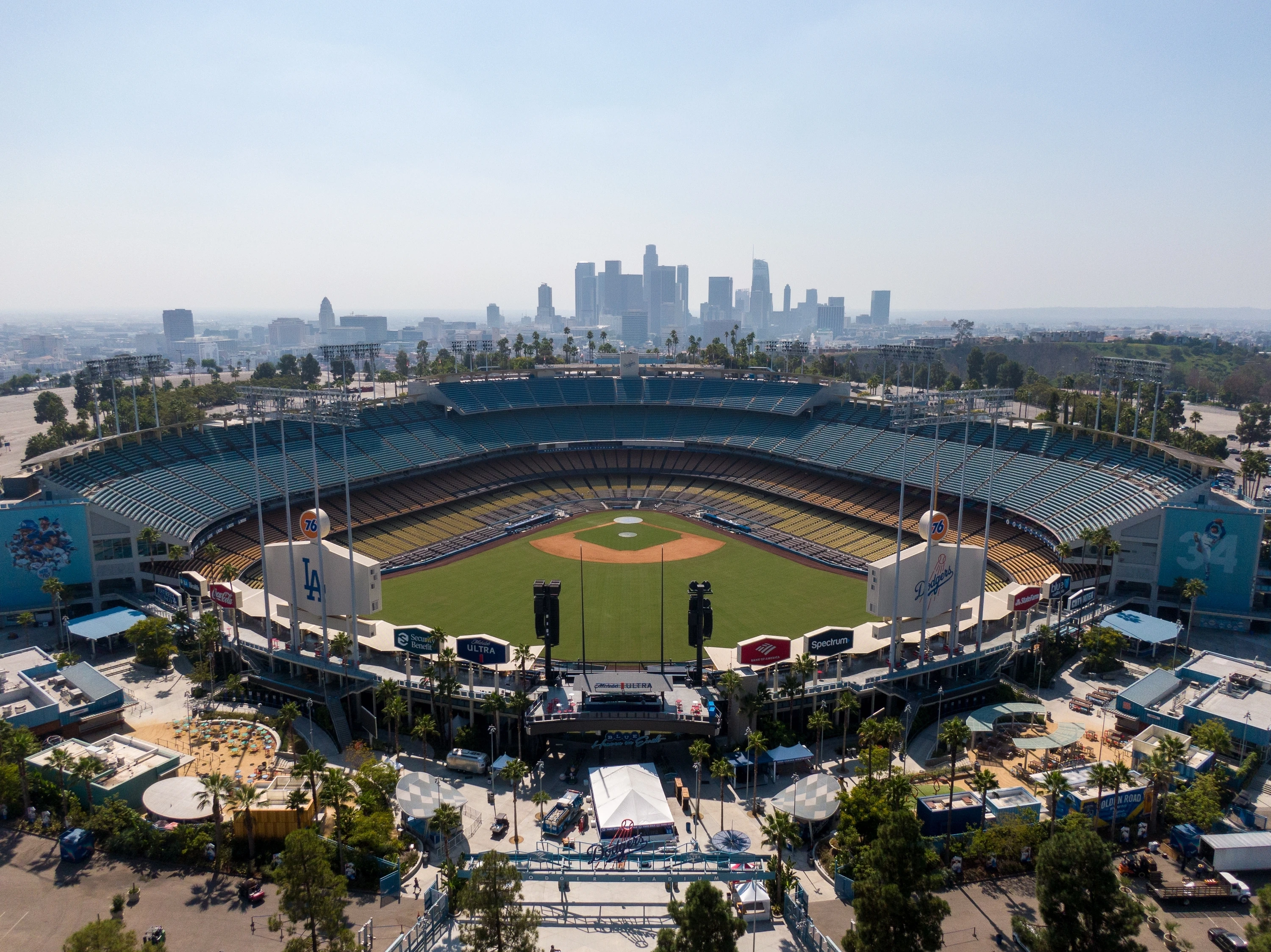 Dodger Stadium in Los Angeles, California