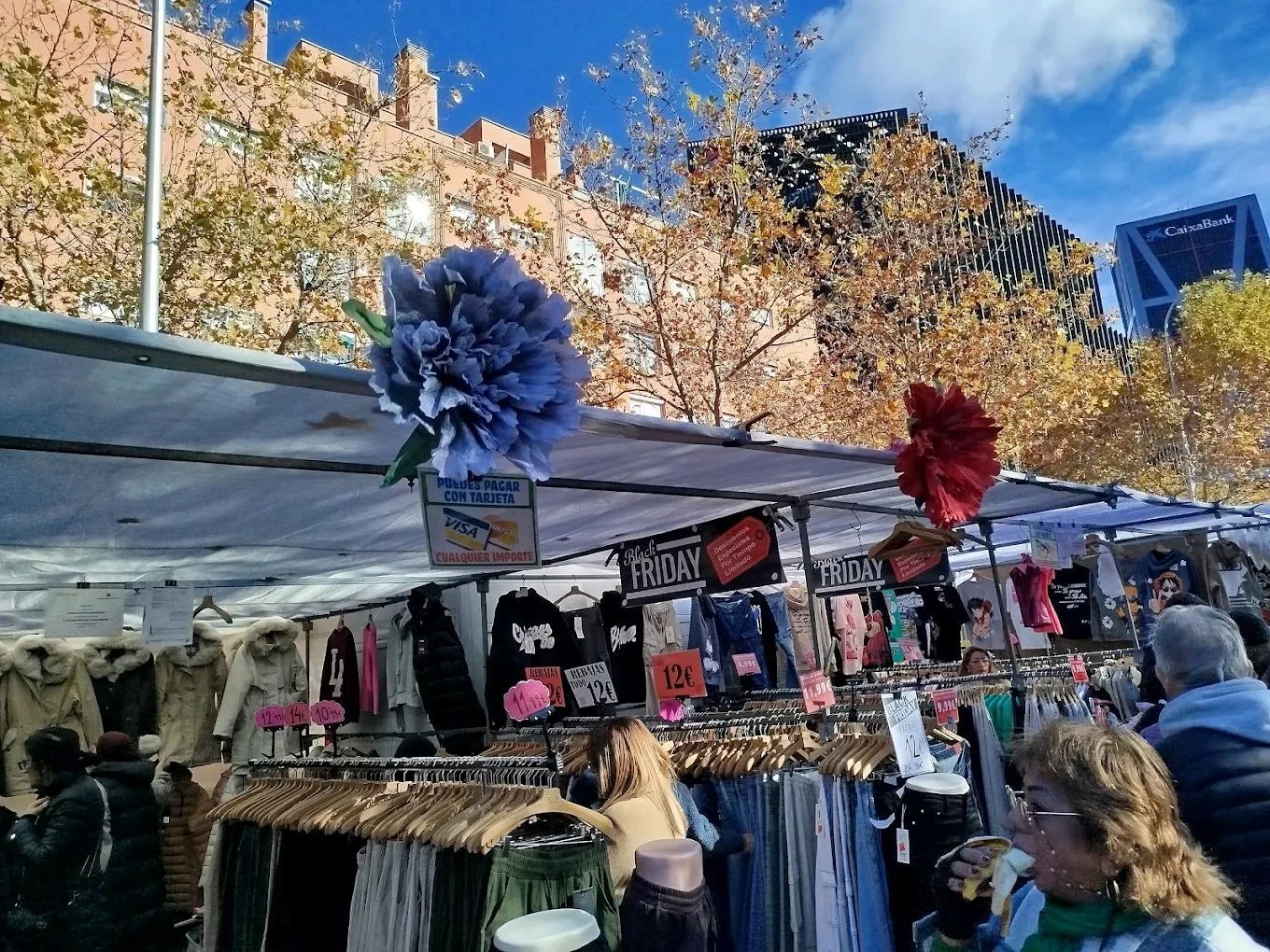 Mercadillo de Plaza de Castilla