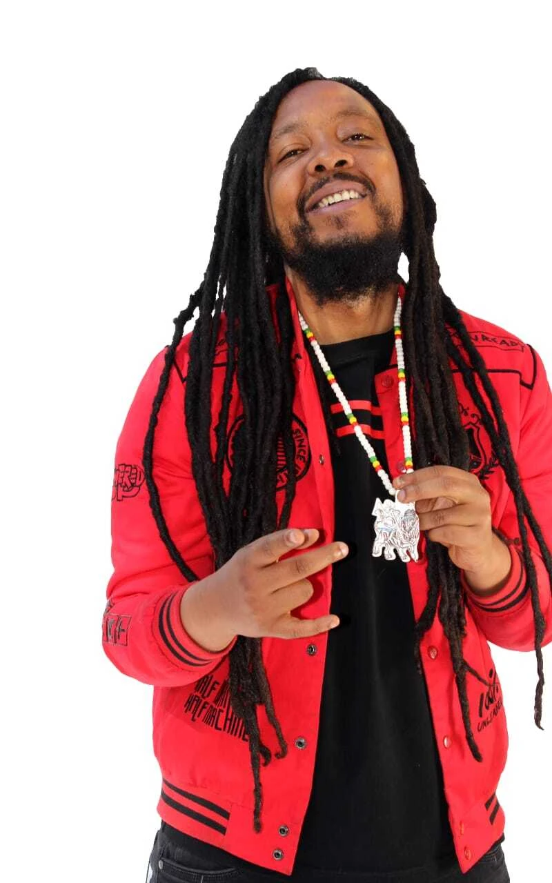 Don Dada draws inspiration from his idol Bob Marley.