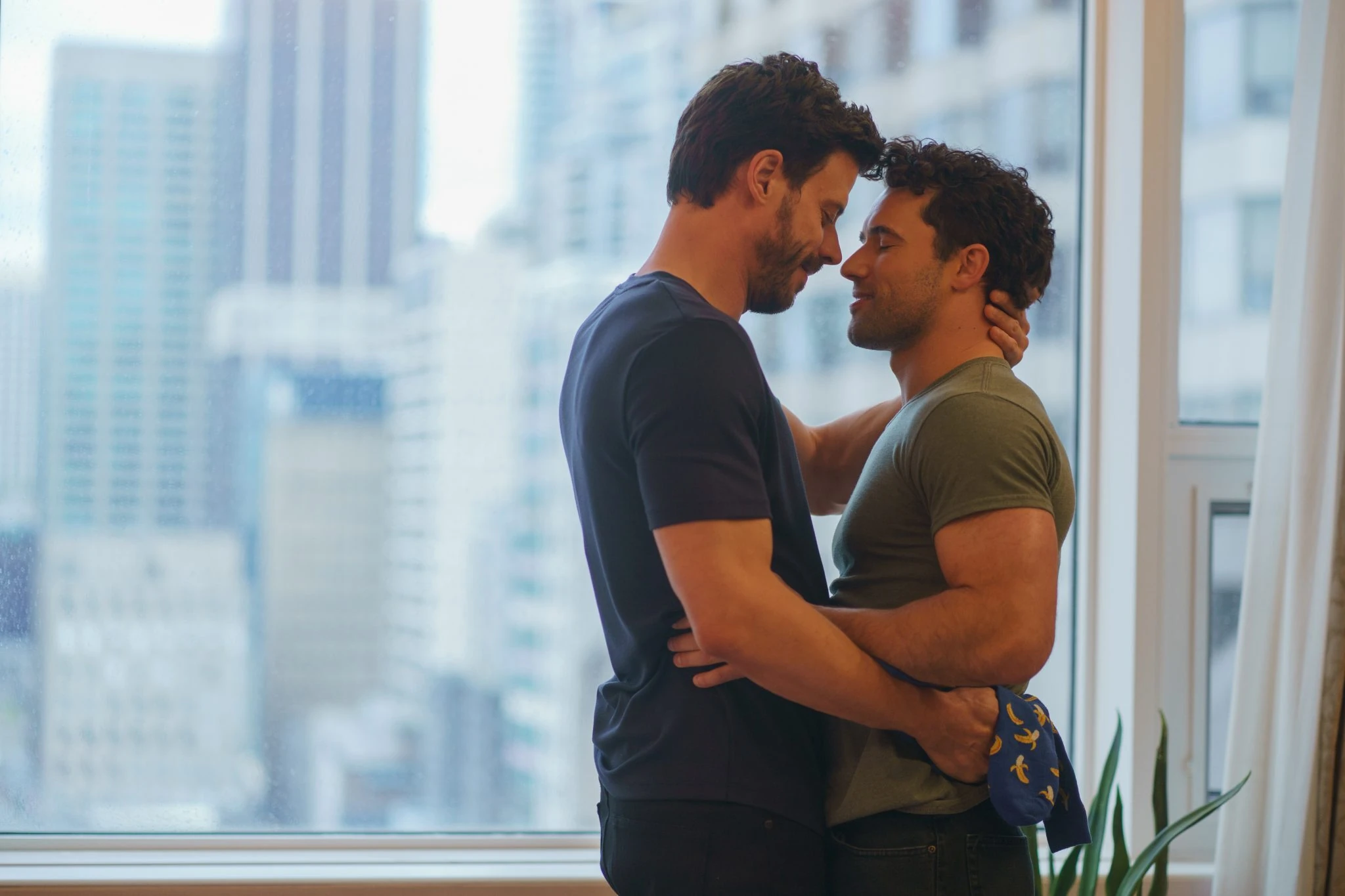 Fran&ccedil;ois Arnaud and Robbie G.K. in "Heated Rivalry"