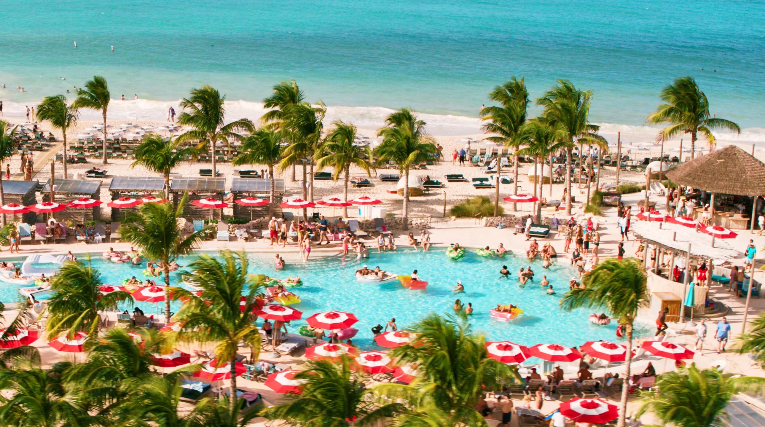 Virgin Voyages' Beach Club at Bimini