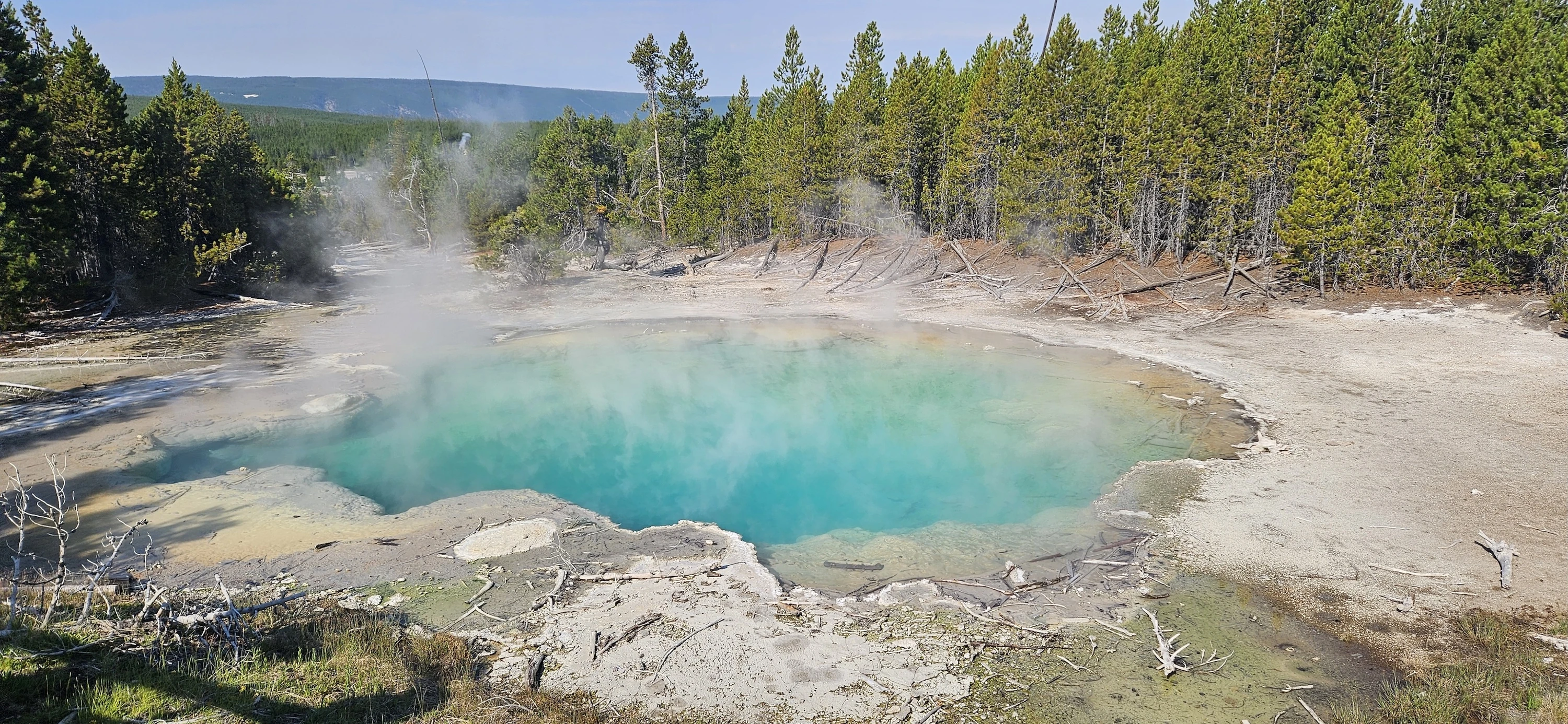 Yellowstone geyser