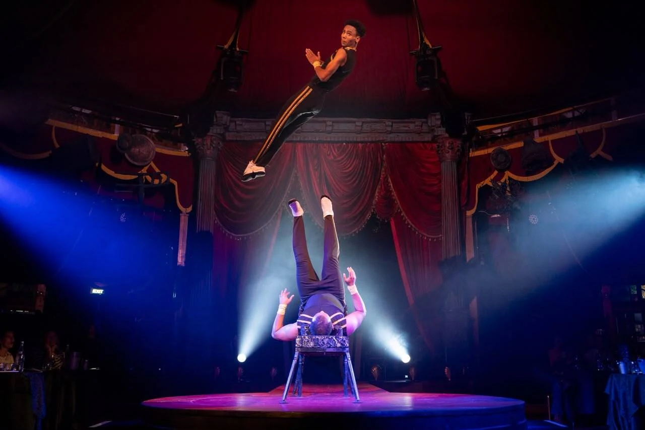 The daring human jugglers from Ethiopia. 
