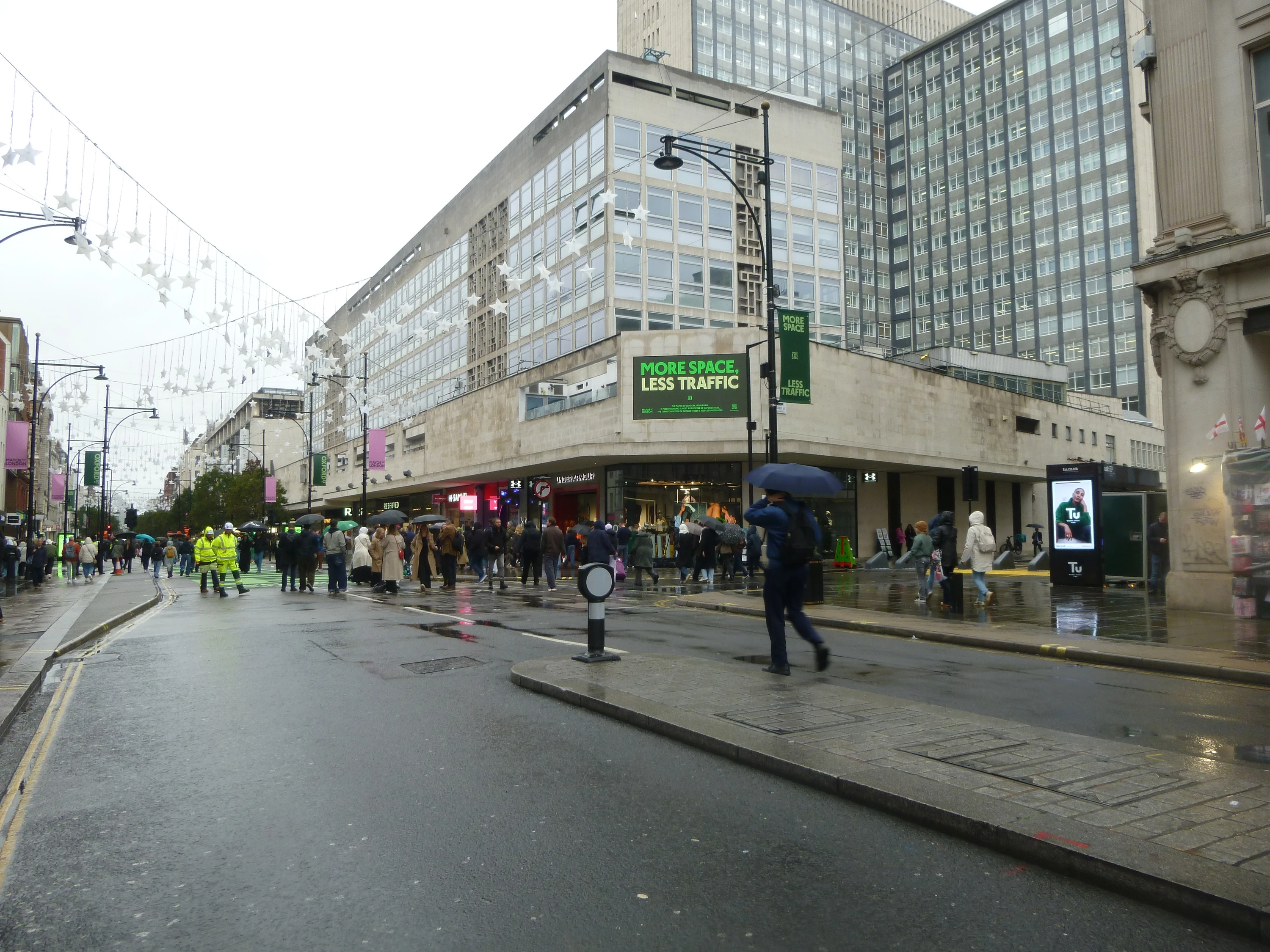 First look at Oxford Street in first phase of pedestrianisation
