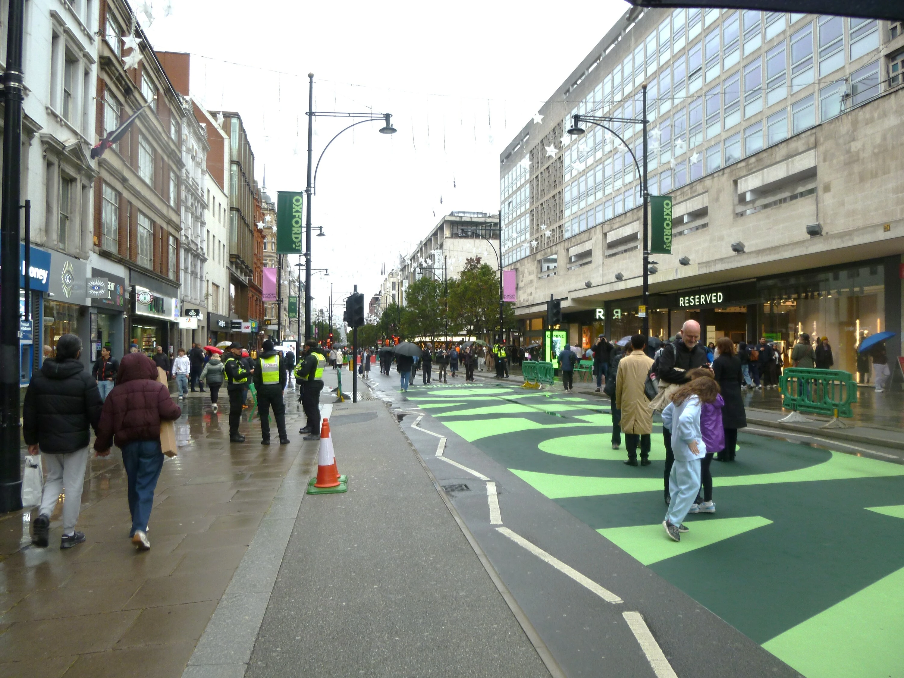Oxford Street is officially traffic-free