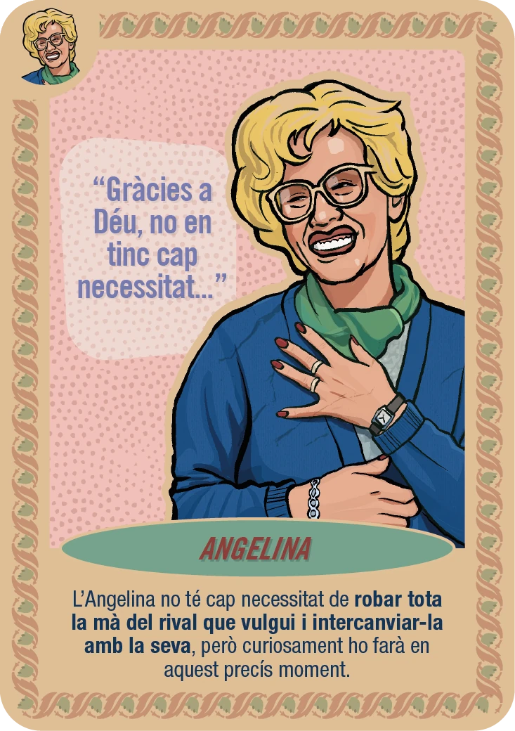 Joc de cartes 'Pedidu!'