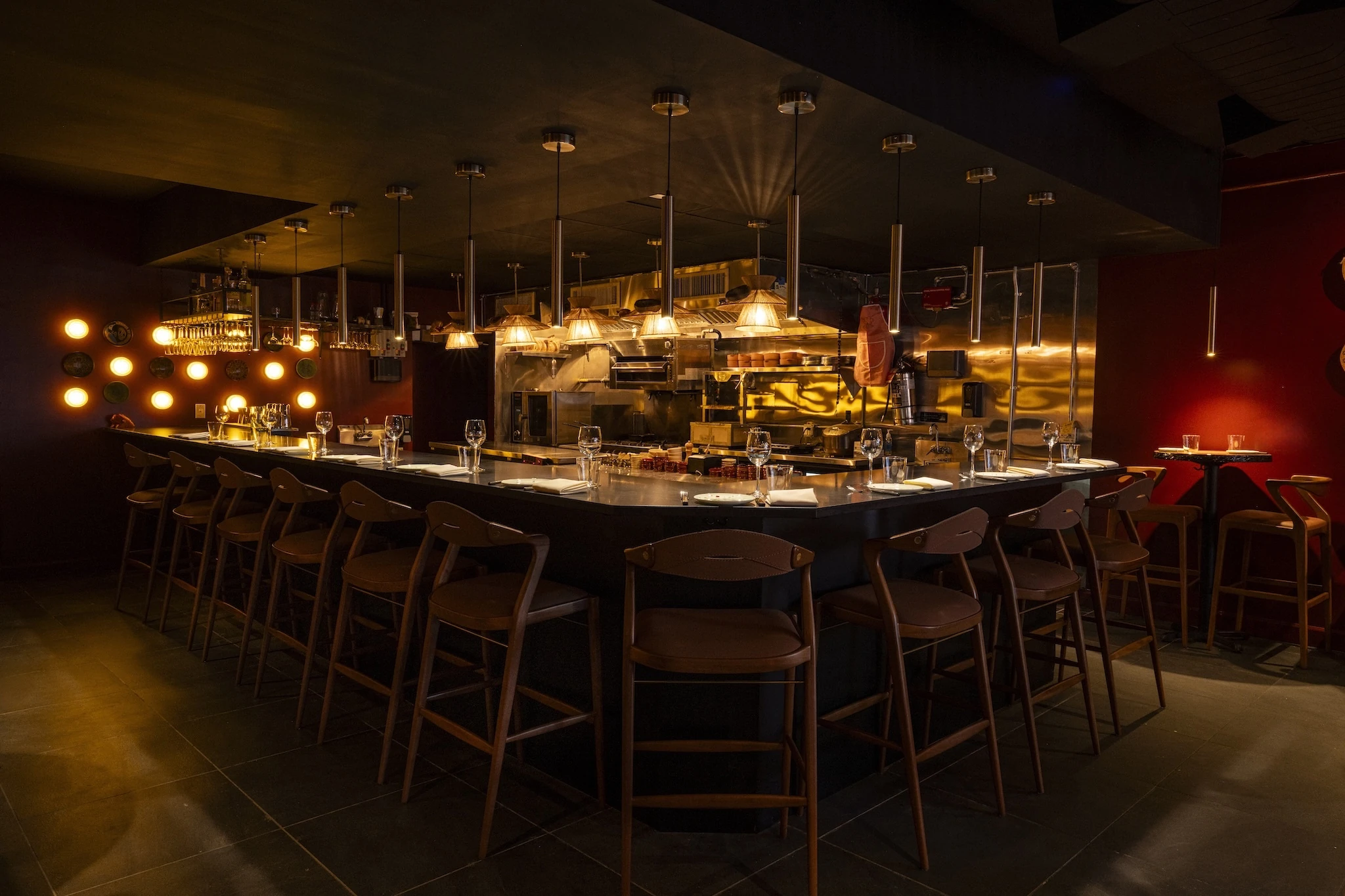 Chef's counter at Iara
