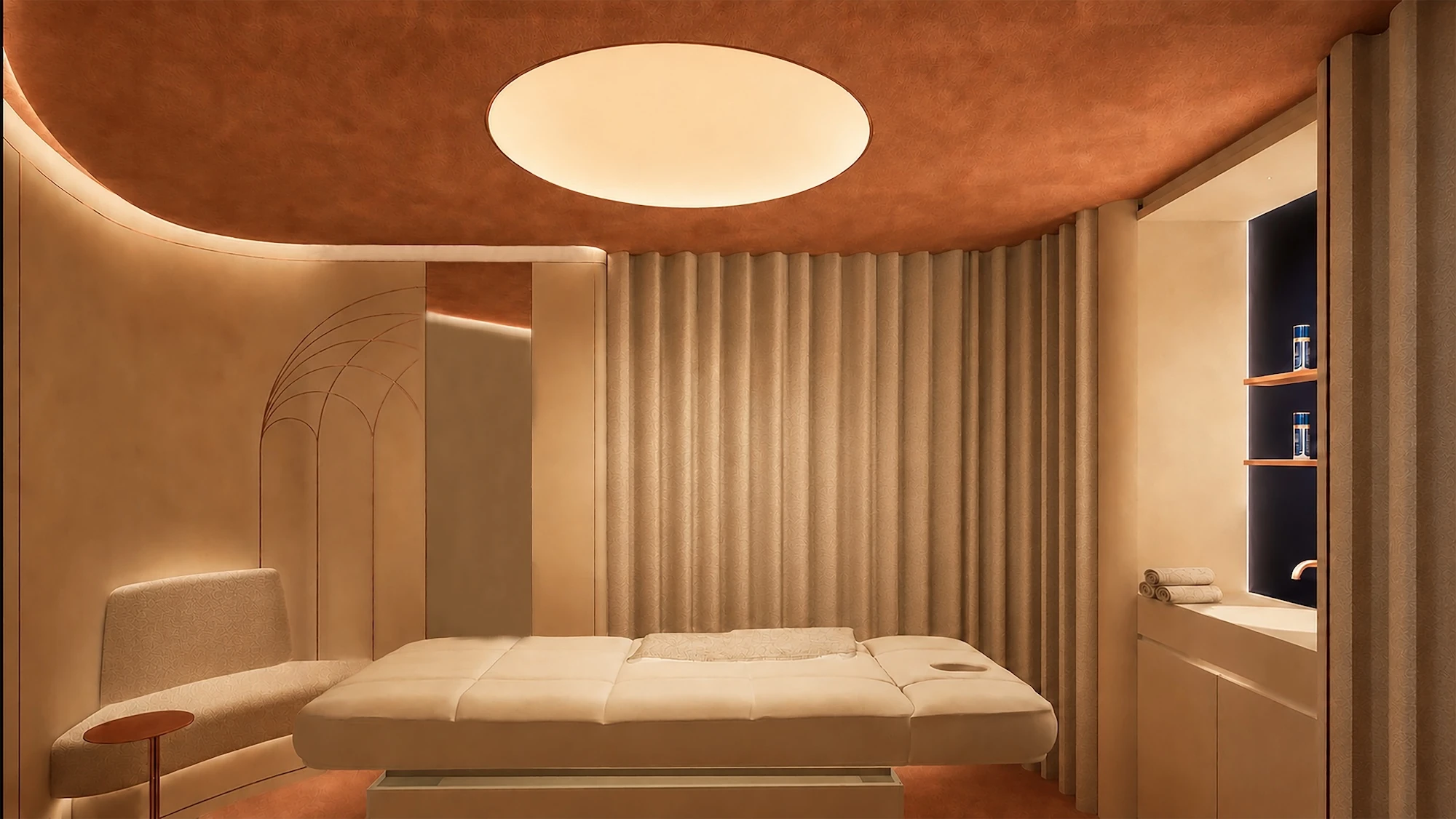 Rendering of The Mark Wellness & Longevity Spa by Augustinus Bader