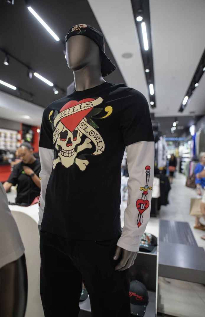 Ed hardy is back to remind us that fashion will forever reinvent itself.