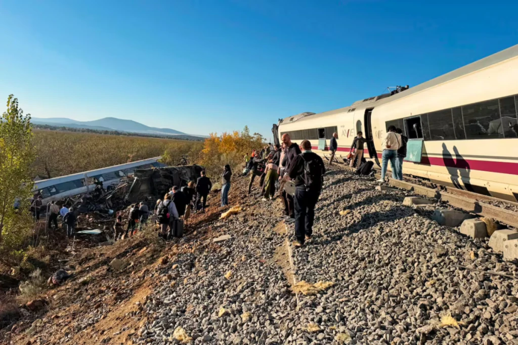 Accidente ferroviario en Urda