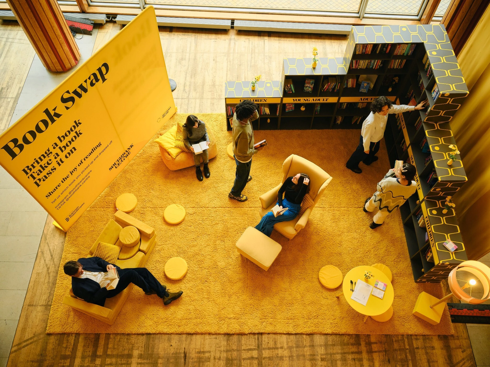 London Literature Festival bookswap