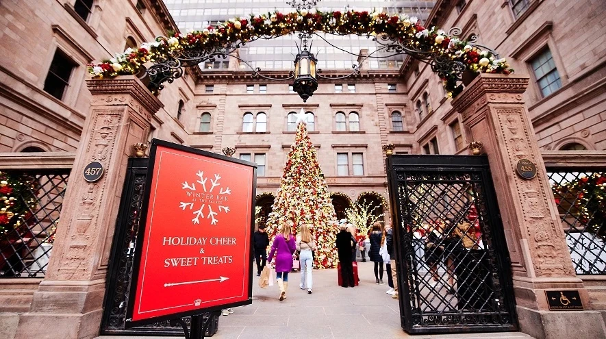 Courtyard at Lotte New York Palace