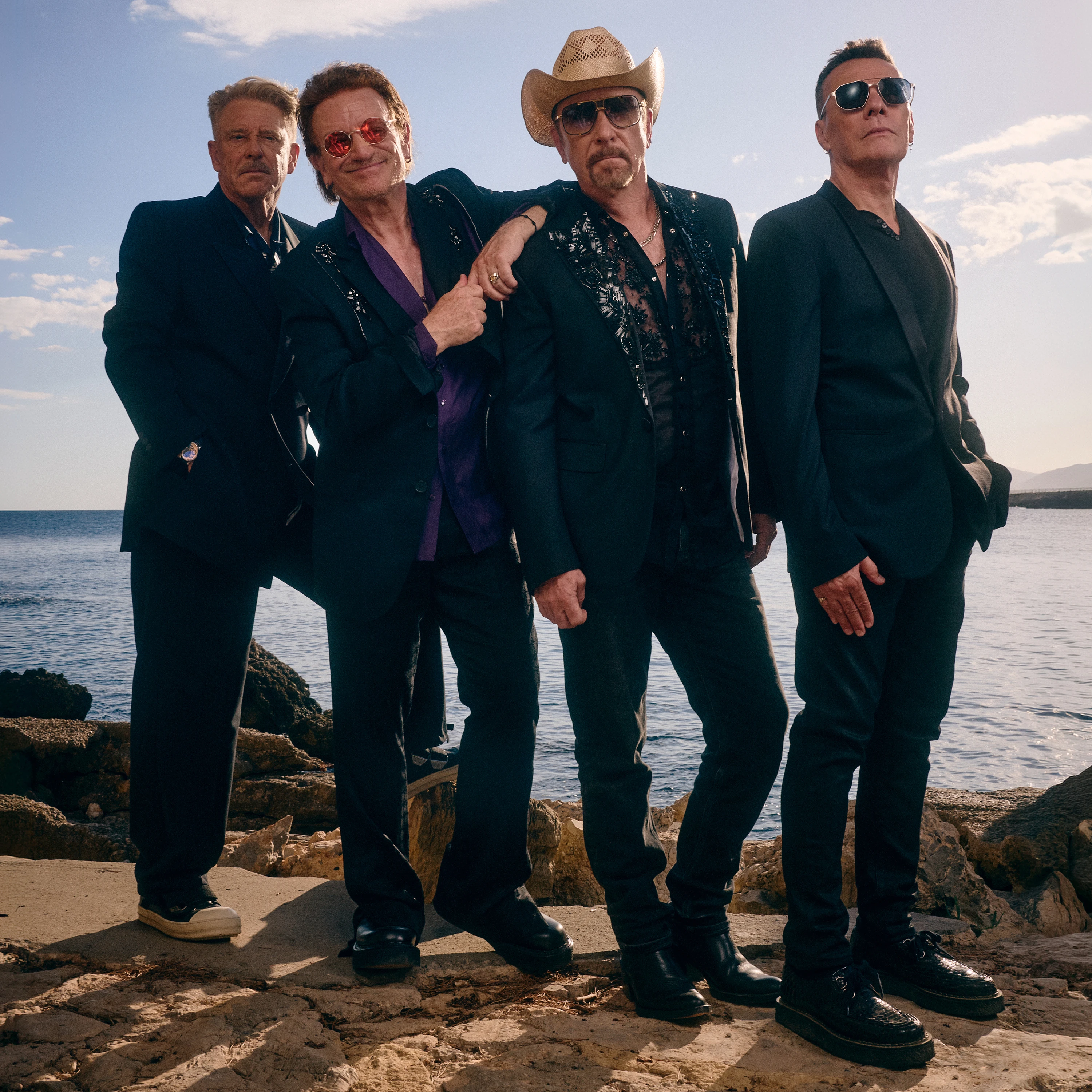 U2 press shot