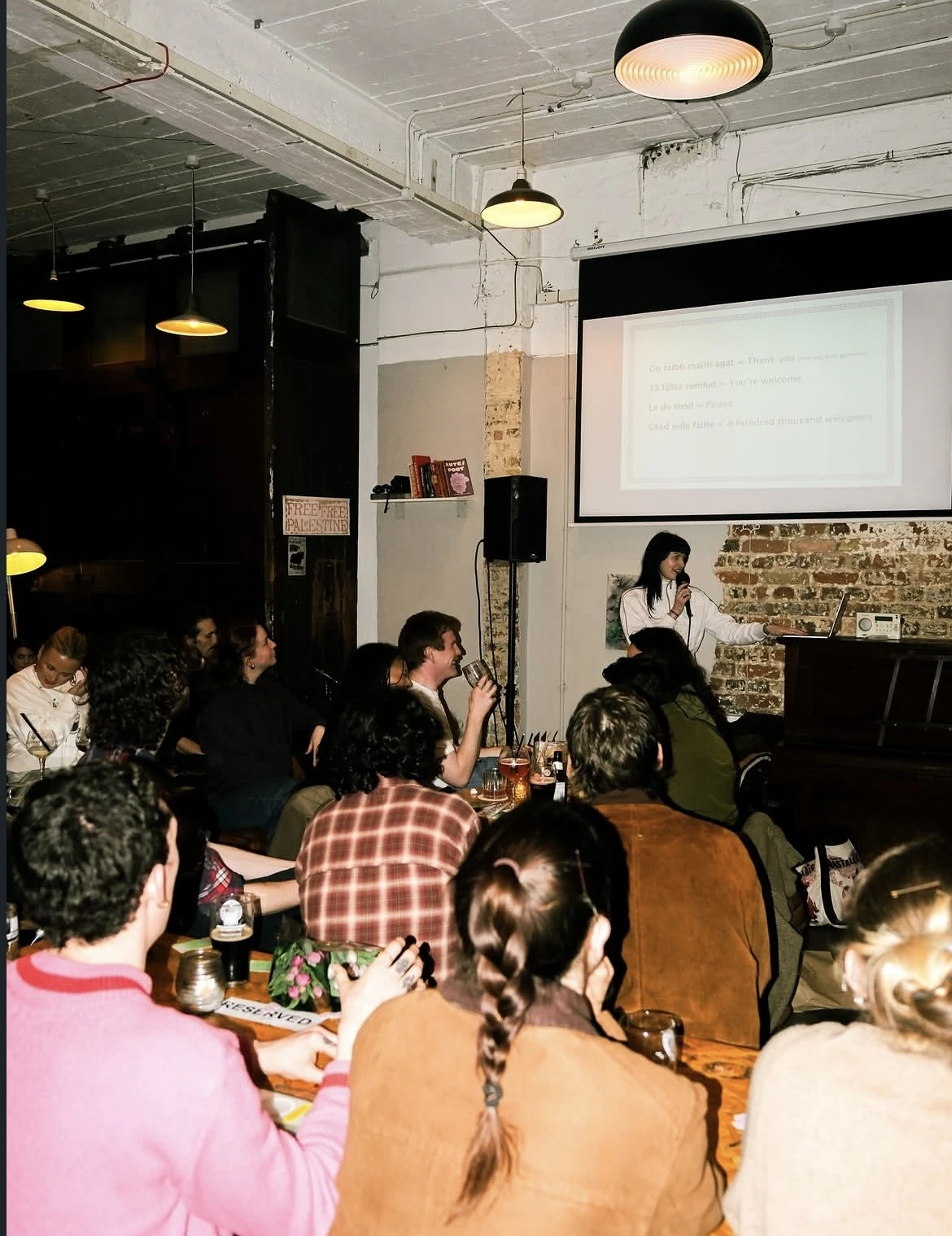 Irish language meet-up