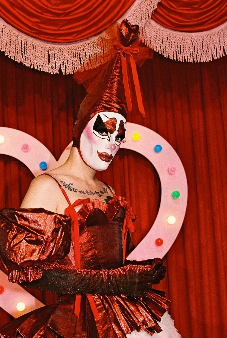 Tillie the Clown at Sure Thing Chapel in NYC