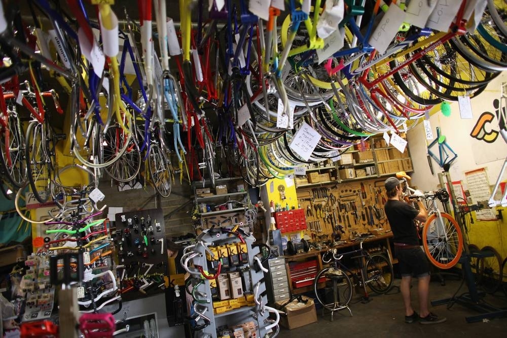 bike shop on high street