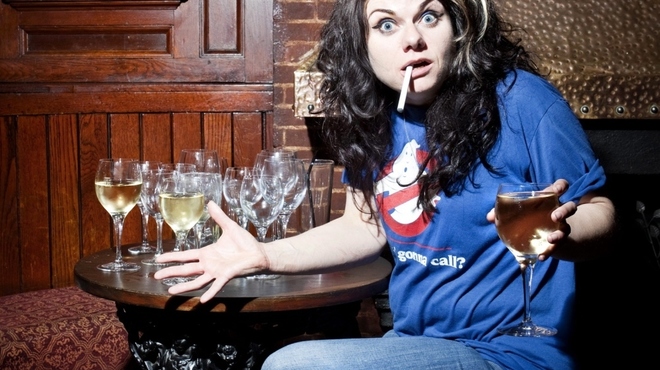 Caitlin Moran gets Time Out drunk