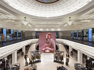 Burberry's impressive new techie store on Regents Street