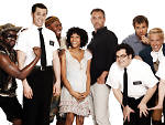 Trey Parker, Matt Stone and members of the original Broadway cast of 'The Book of Mormon'