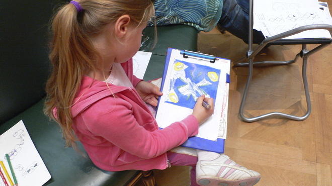 Family workshop at the Wallace Collection