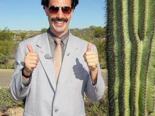 Sacha Baron Cohen in 'Borat...'
