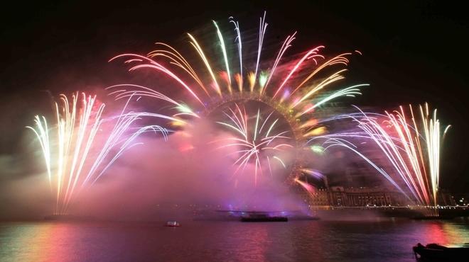 New Year's Eve firework display