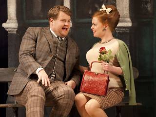 James Corden and Suzie Toase in 'One Man, Two Guvnors'