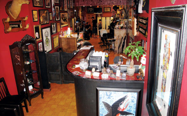 Top tattoo parlors