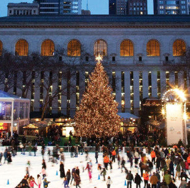 Citi Pond in Bryant Park