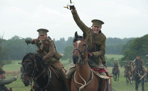 Tom Hiddleston, right, in War Horse