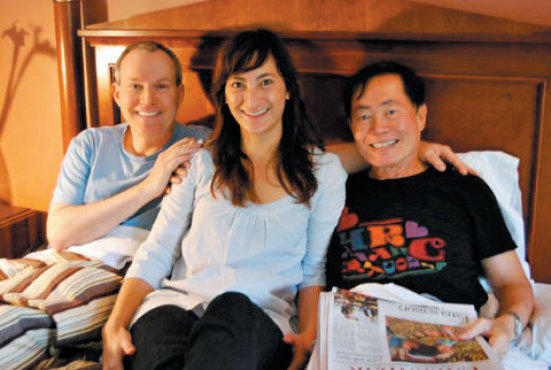 Jessica Sanders, George & Brad: In the Bedroom