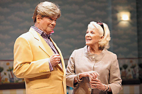 TOUPEE TO TANGO Bartlett pairs up with Lavin.