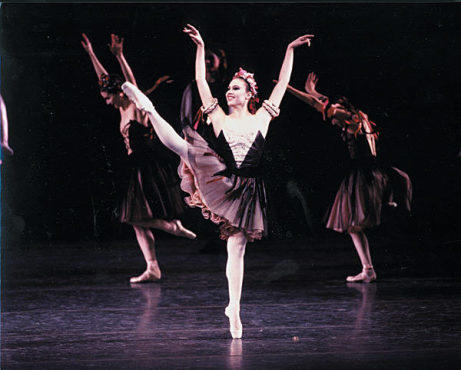 SHINING STAR Meunier dances, back in her NYCB days.