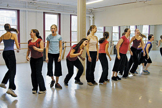 GIRLS GIRLS GIRLS Vermont dancers rehearse Reframe the Framework DDD.