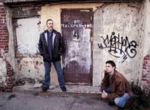 WRITING ON THE WALL Gerry Lehane, left, led his brother Dennis to the wicked stage.