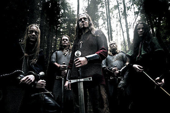 NOW THAT’S METAL! We just have to ask: What’s on Ensiferum’s rider?