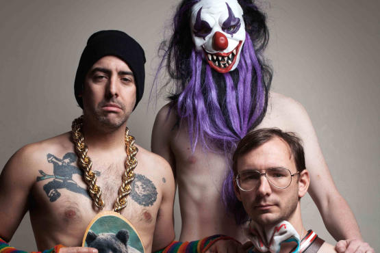 Neal Medlyn,Carmine Covelli and Farris Craddock in WIcked Clown Love