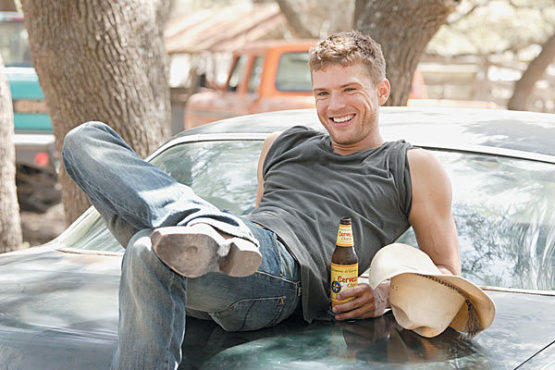 BEER AND NOW Phillippe kicks back in Stop-Loss.
