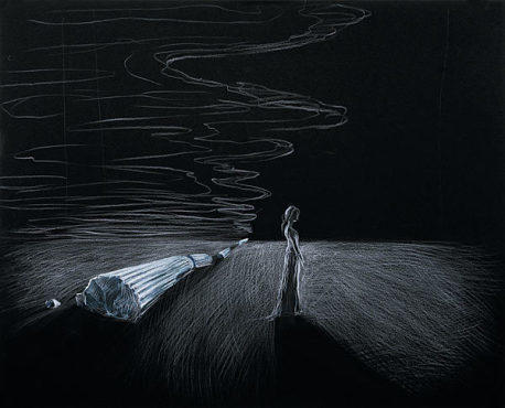 King Roger Act III production sketch
