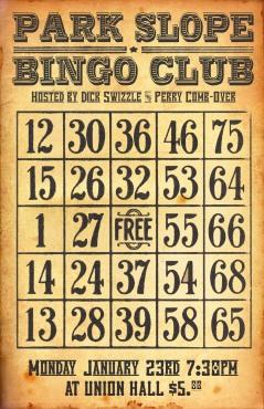 Park Slope Bingo Club, Union Hall