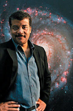 DEGRASSE HIGH Tyson takes his stars seriously.