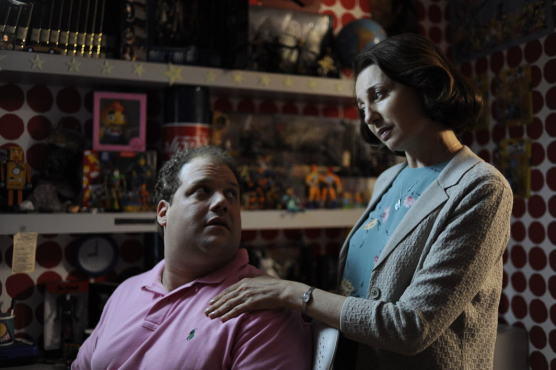 <p>Jordan Gelber and Donna Murphy in <i>Dark Horse</i></p>