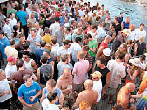 CROWD SURFING Dive into the fun