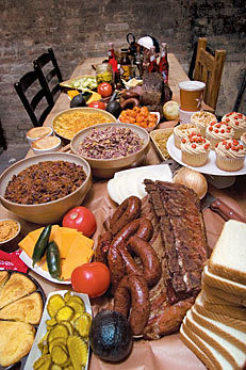 A barbecue smorgasbord at Hill Country.