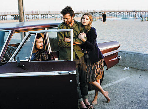 THREE'S HAPPINESS Fabrizio Moretti, Rodrigo Amarante and Binki Shapiro, from left, are Little Joyo.