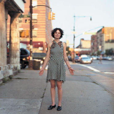 GRIMM TIDINGS Singer-songwriter Larkin Grimm chronicles a berserk American experience on her new album, Parplar.