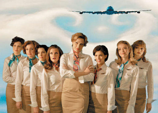FLIGHT OF STARES The cast welcomes you on Air Wickets.