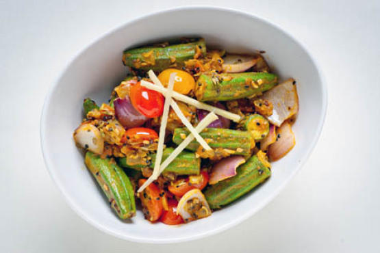 Achari Bhindi at Benares